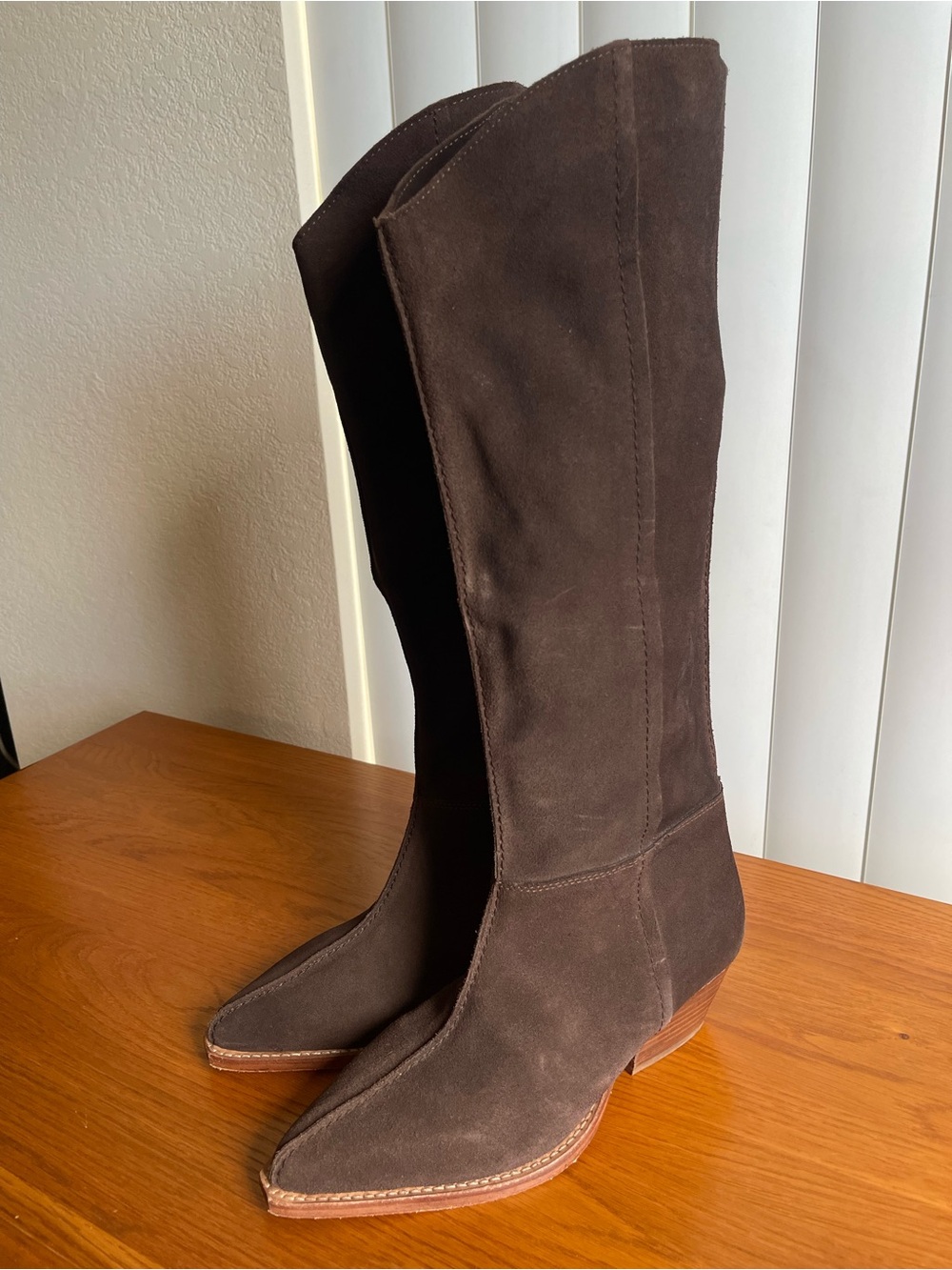 Free People Sway Low Slouch Boots Brown Size 37